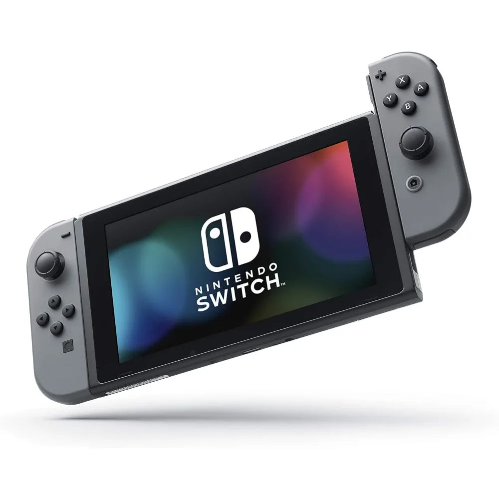Nintendo Switch 32GB Console with Gray Joy-Con for All Ages