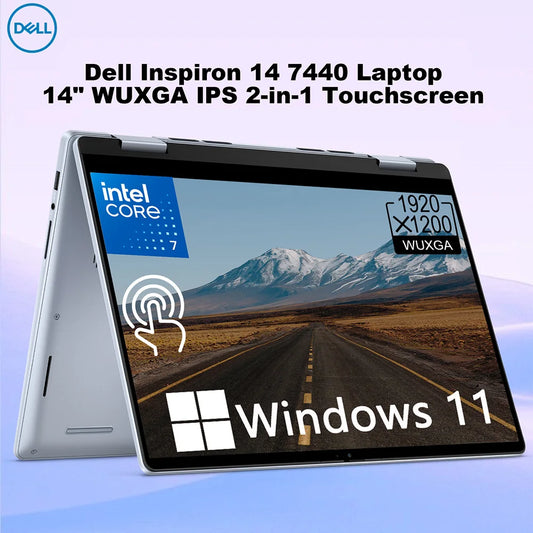 Dell Inspiron 14 7440 2in1 Laptop with Intel Core i7 and Touchscreen