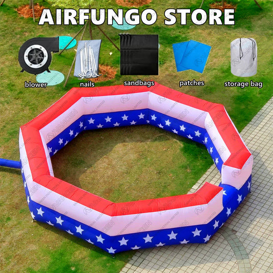 Gaga Ball Pit Inflatable with Air Blower Portable 15FT