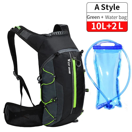 Cycling Backpack Hydration Pack 10L West Biking Outdoor