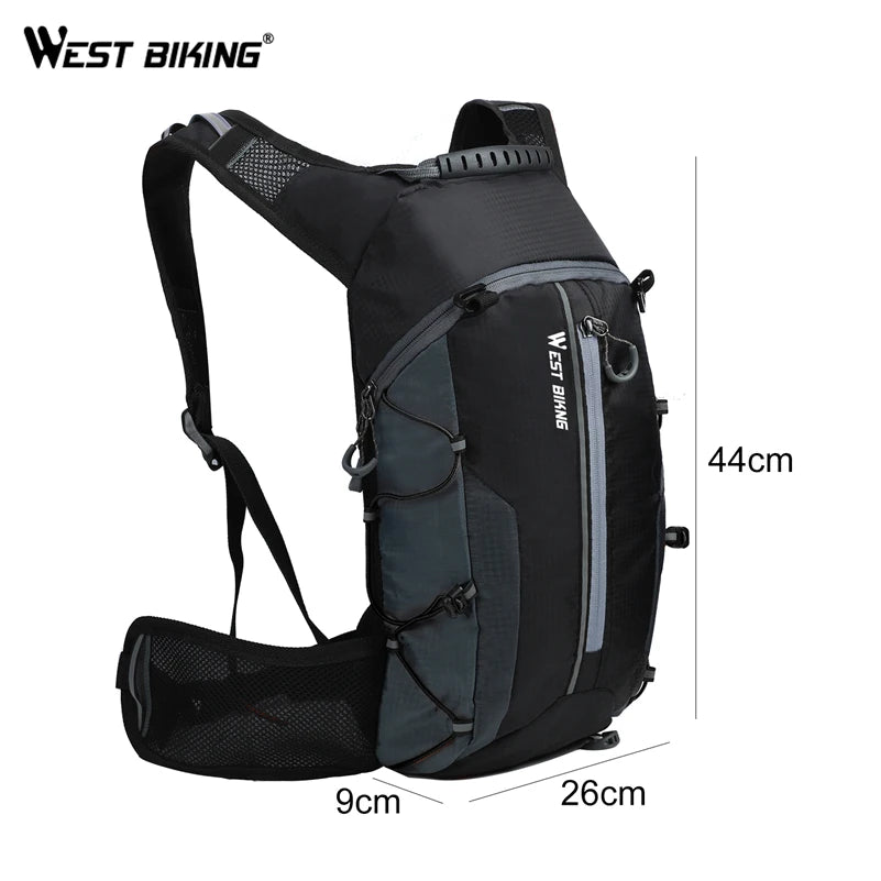 Cycling Backpack Hydration Pack 10L West Biking Outdoor