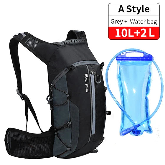 Cycling Backpack Hydration Pack 10L West Biking Outdoor