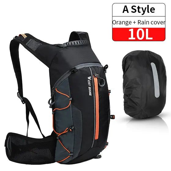 Cycling Backpack Hydration Pack 10L West Biking Outdoor