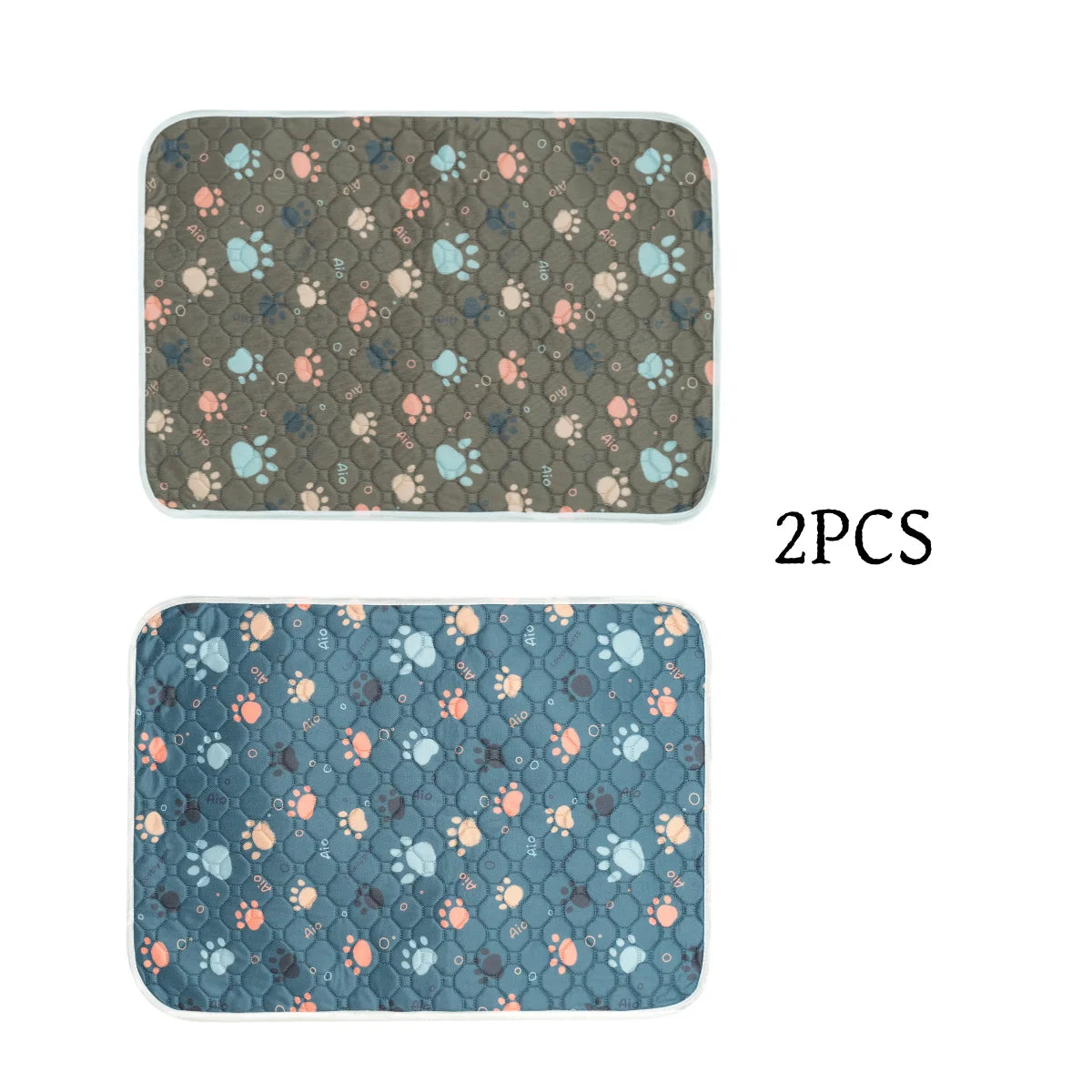 Waterproof Pet Training Pad Set 2 Pack Absorbent Non Slip