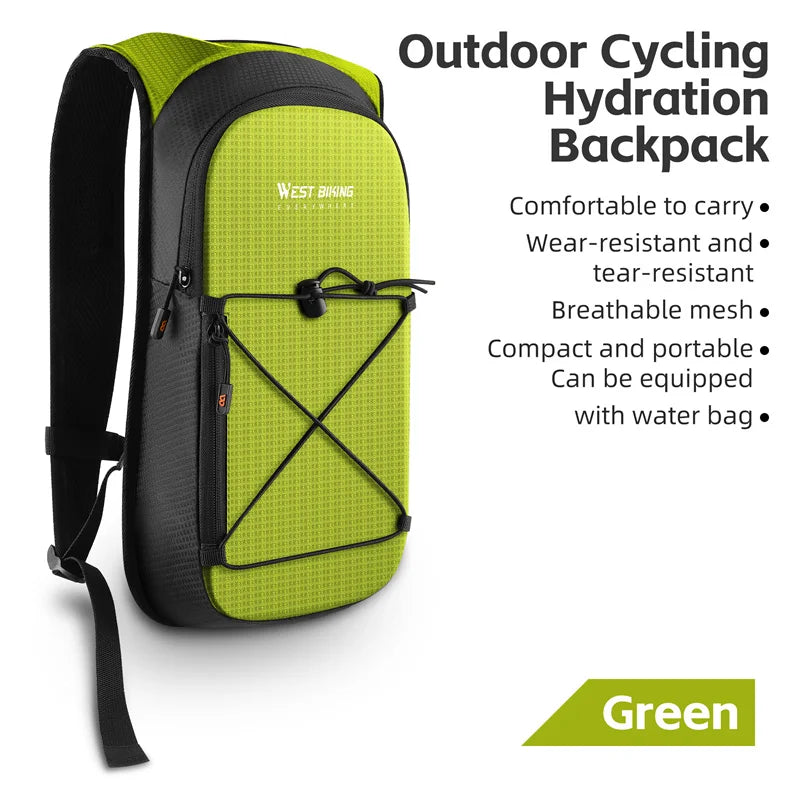 Cycling Backpack Hydration Pack 10L West Biking Outdoor