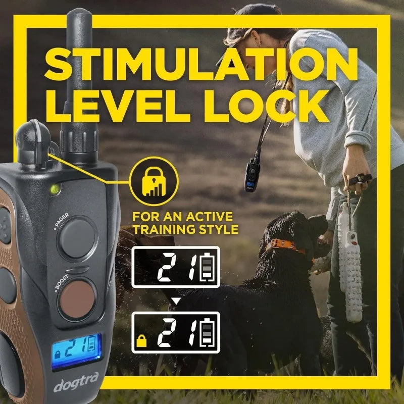 Dogtra Handsfree E-Collar with 3/4 Mile Range for Effective Training