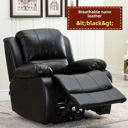 ComfortPro Multifunctional Reclining Sofa with Electric Rocking Feature
