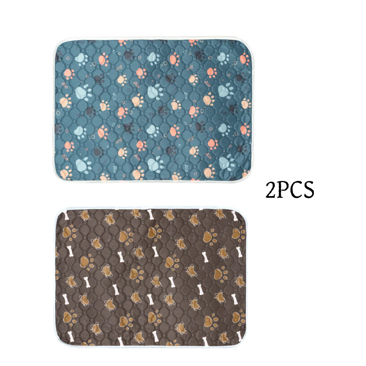 Waterproof Pet Training Pad Set 2 Pack Absorbent Non Slip