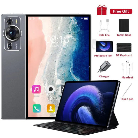 P60 Pro Tablet 10 Inch Android14 5G Long Battery Kids