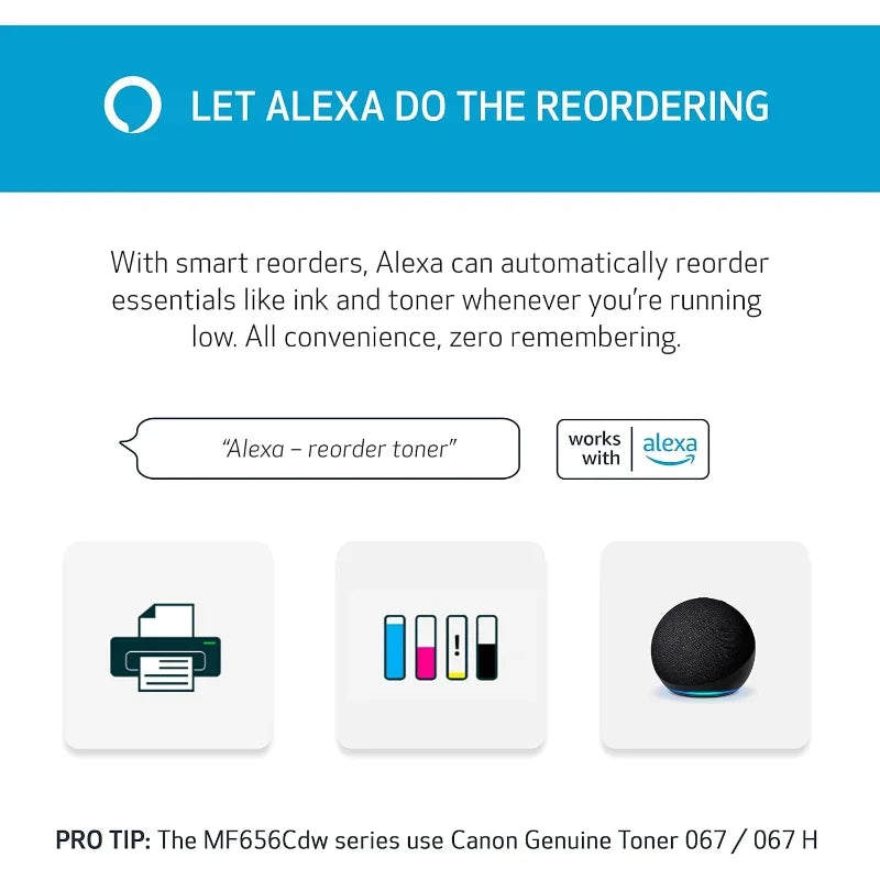 Canon Color ImageCLASS MF656Cdw All In One Wireless Printer