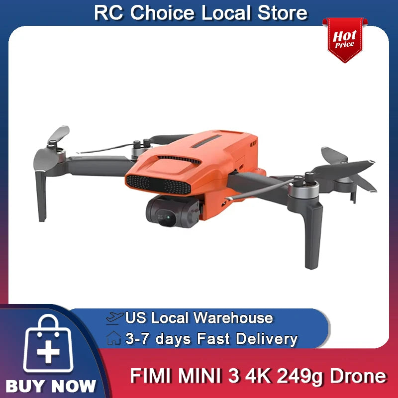 FIMI Mini 3 Drone 4K 60FPS With Axis Premium Gimbal