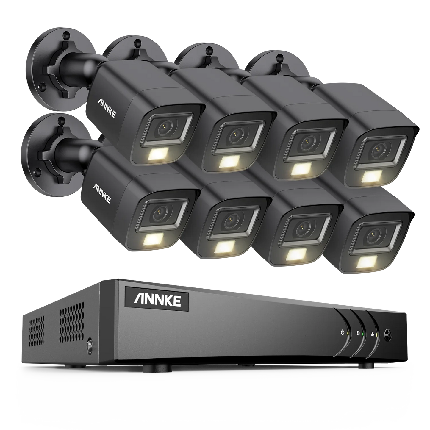ANNKE 5MP DVR Security Camera System Kit With 8 Cameras