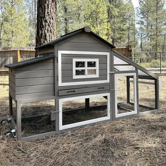 Mobile Chicken Coop With Wheels Expandable Tractor 2 To 4