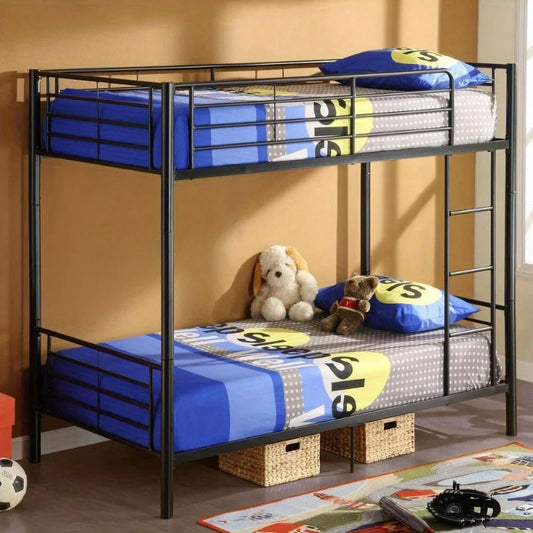 Modern Metal Bunk Bed Frame for Space-Saving Sleep Solutions