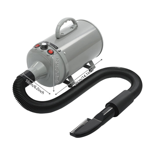 PetGroom Pro 2200W Dryer for Quiet Stress-Free Grooming