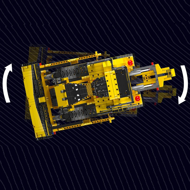 Mould King 15084 App Remote Controlled Bulldozer Set