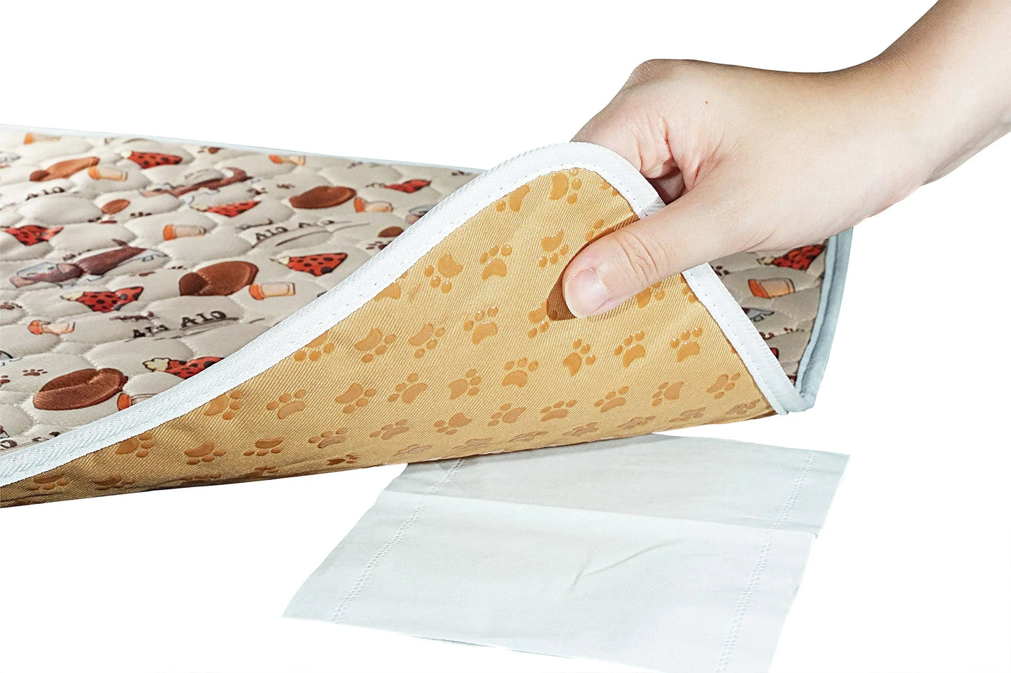 Waterproof Pet Training Pad Set 2 Pack Absorbent Non Slip