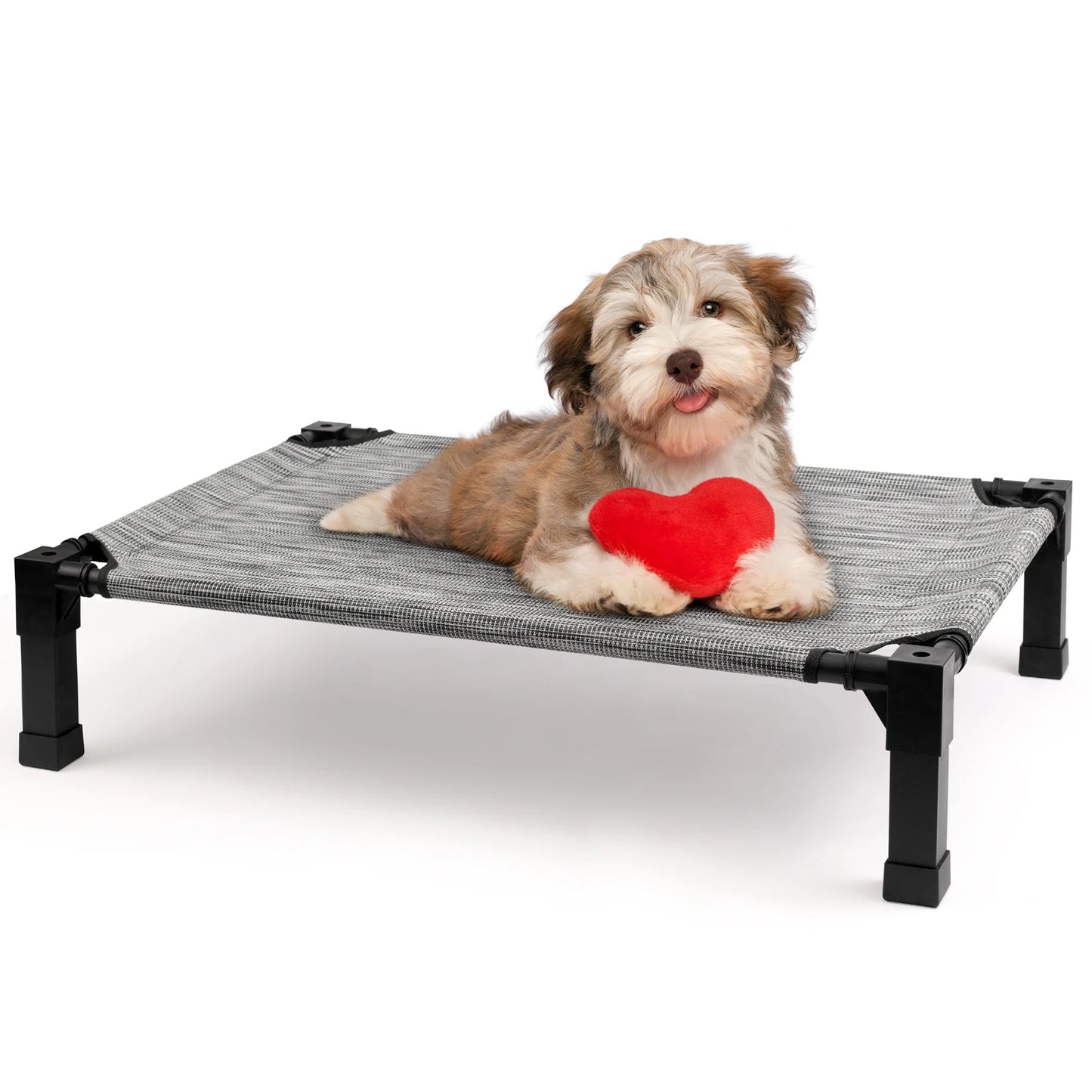 Elevated Dog Bed Cooling Portable Breathable Mesh Cot