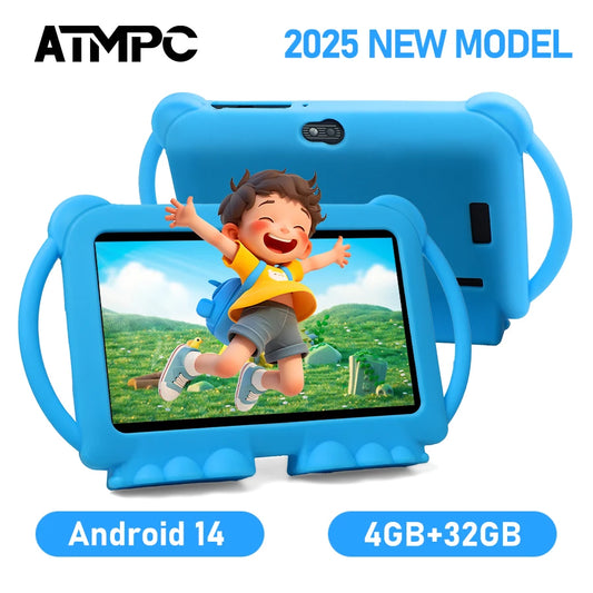 ATMP 7 Inch Android Kids Tablet with Eye Protection