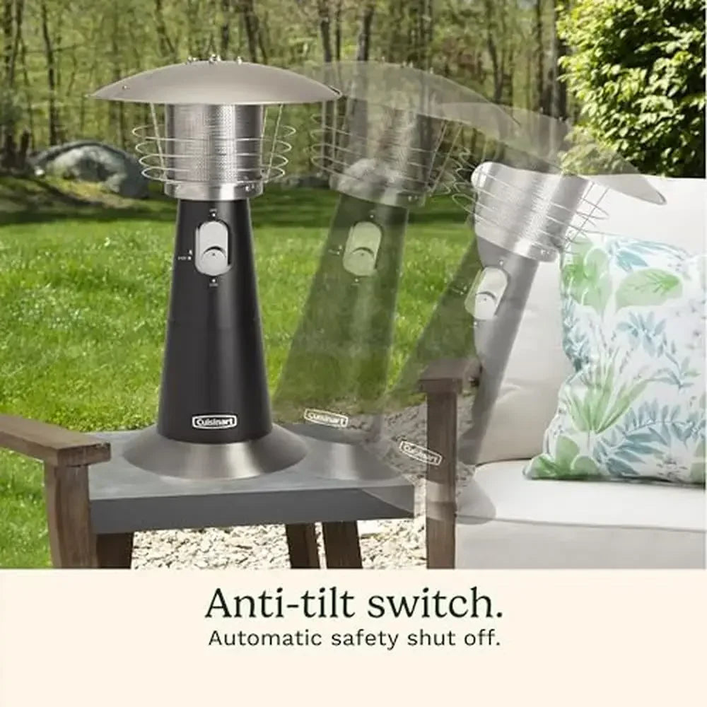 Outdoor Propane Heater 11000 BTU Efficient Patio Heating