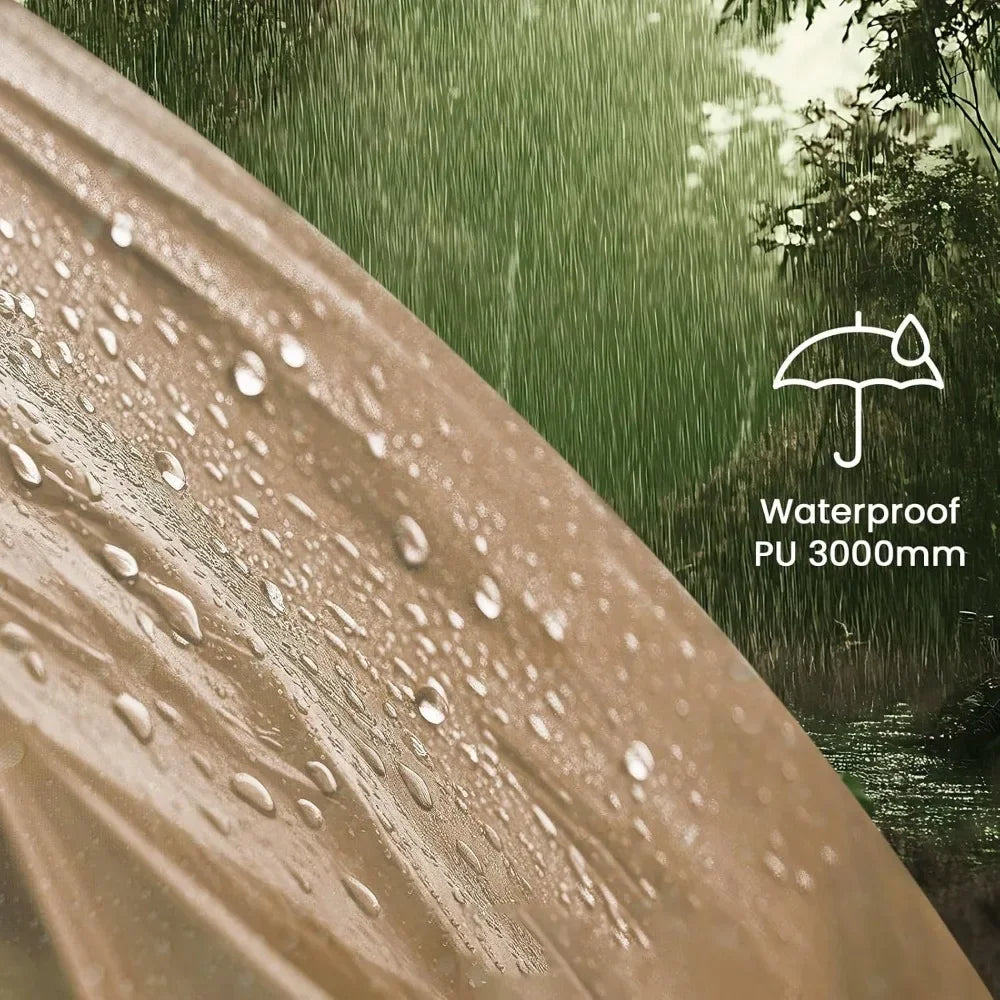 Inflatable Camping Tent – Effortless Setup with Hand Pump and Stove Jack