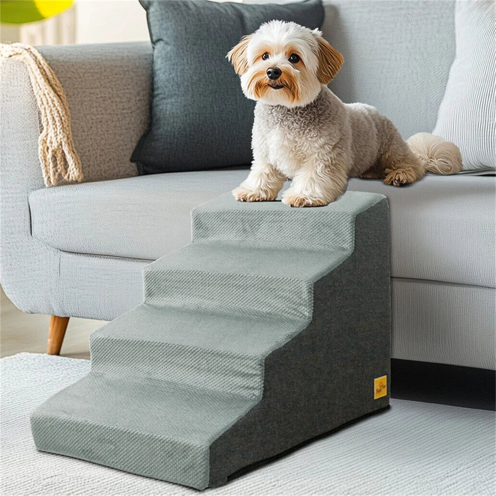 Pet Ramp Stairs Three Quarter Step High Density Foam