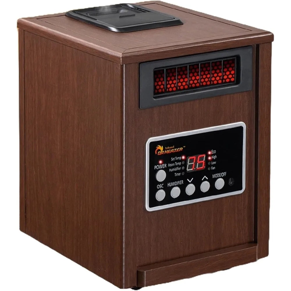 1500W Humidifier With Oscillating Fan And Dual Heating