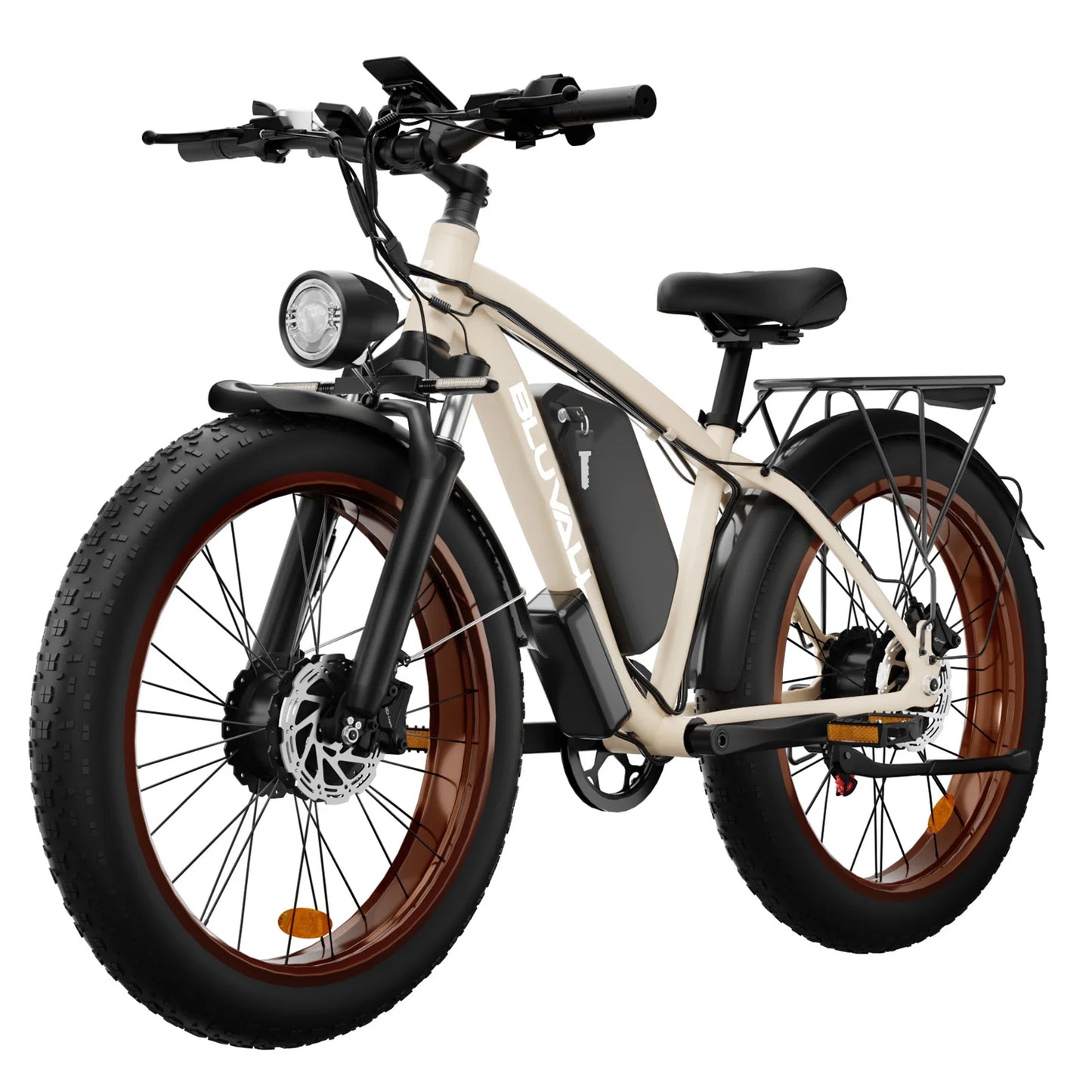 ZEEGR F1 48V 2000W Fat Tire Electric Bike Front Suspension