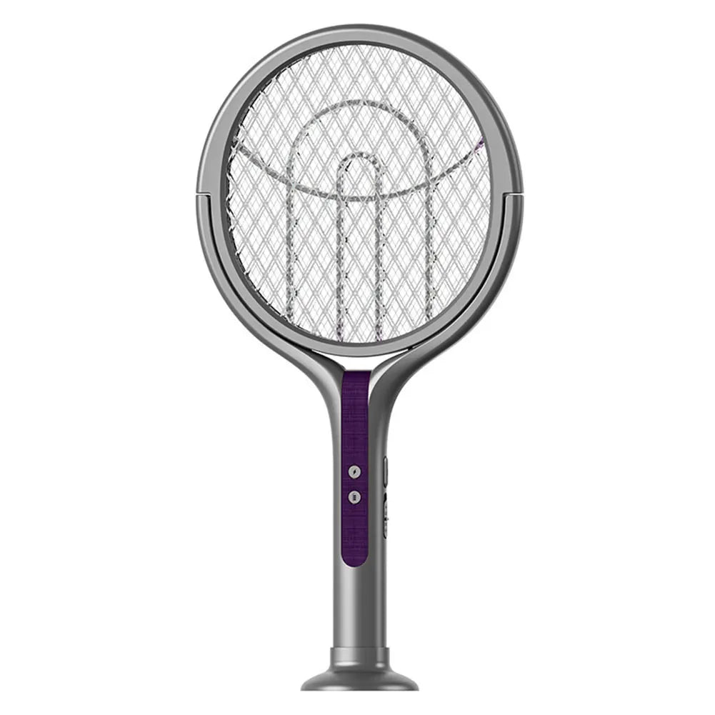 Rotating Bug Zapper Racket 2 In 1 Fly Killer Indoor