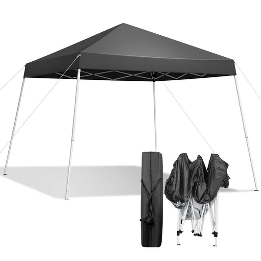 Waterproof Pop Up Gazebo Canopy Tent with One Button Setup