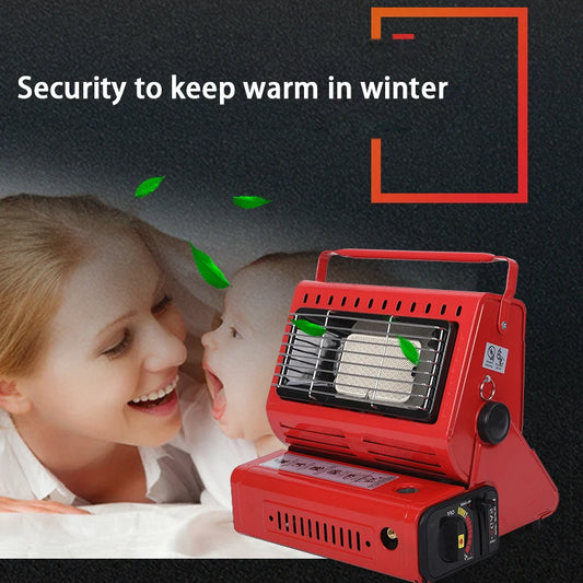 Camping Butane Heater With Double Heat Source Survival