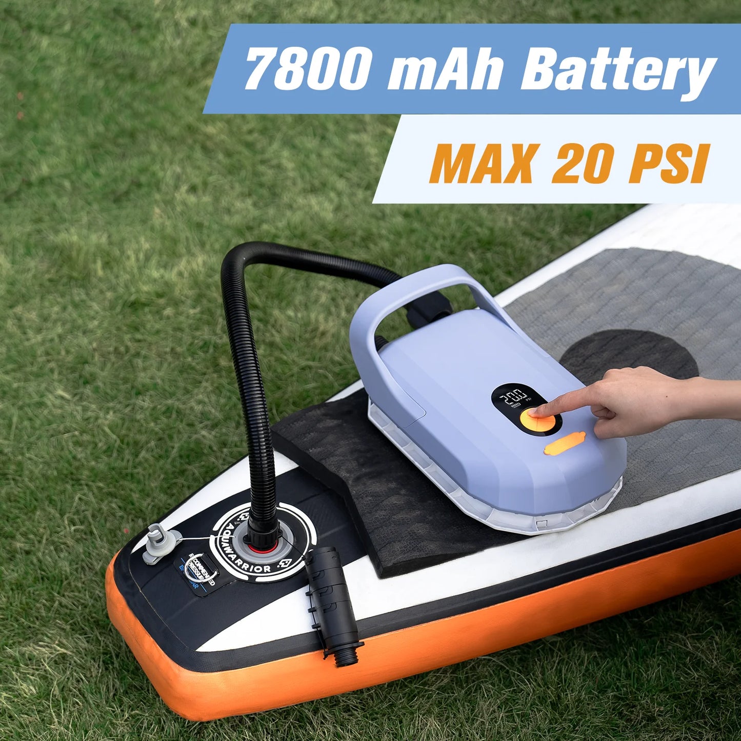 Powerful Electric Air Pump with Fast Inflation Capability