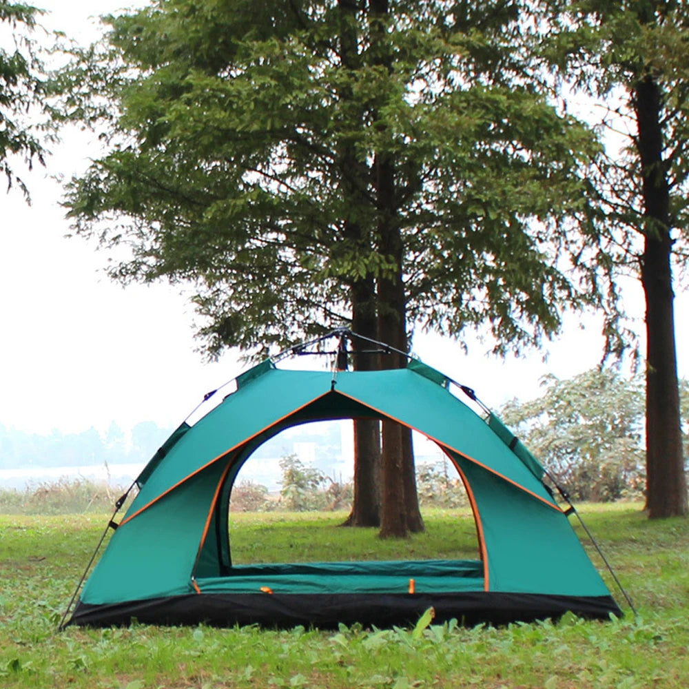 Water-Resistant Outdoor Pop Up Tent for Easy Setup
