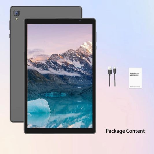 Android Tablet 10 Inch Quad Core 4GB 6000mAh Battery Life