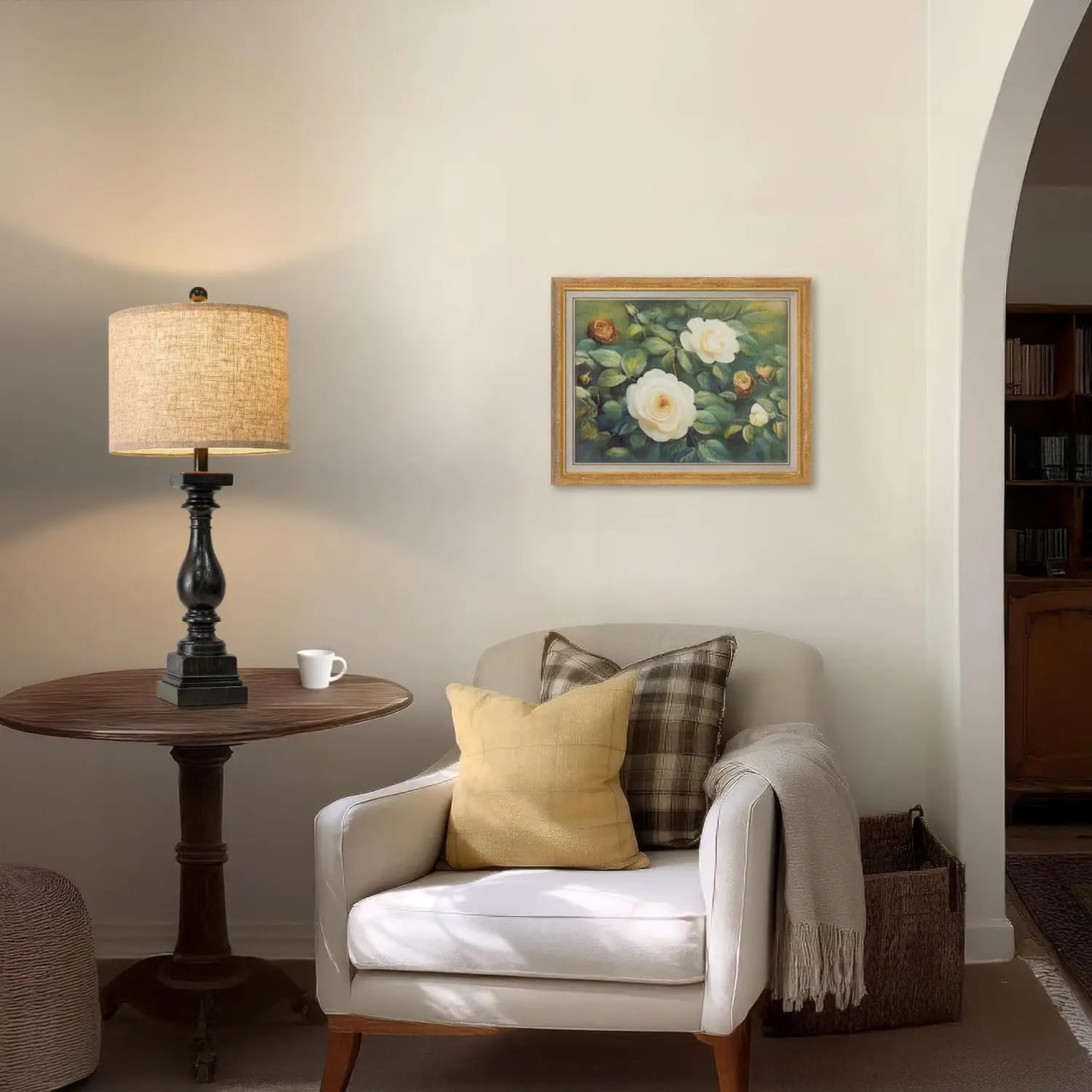 Farmhouse Table Lamps Set Of 2 With USB Ports Bedroom