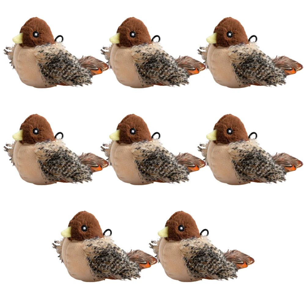 Interactive Plush Flapping Bird Cat Toy for Endless Fun