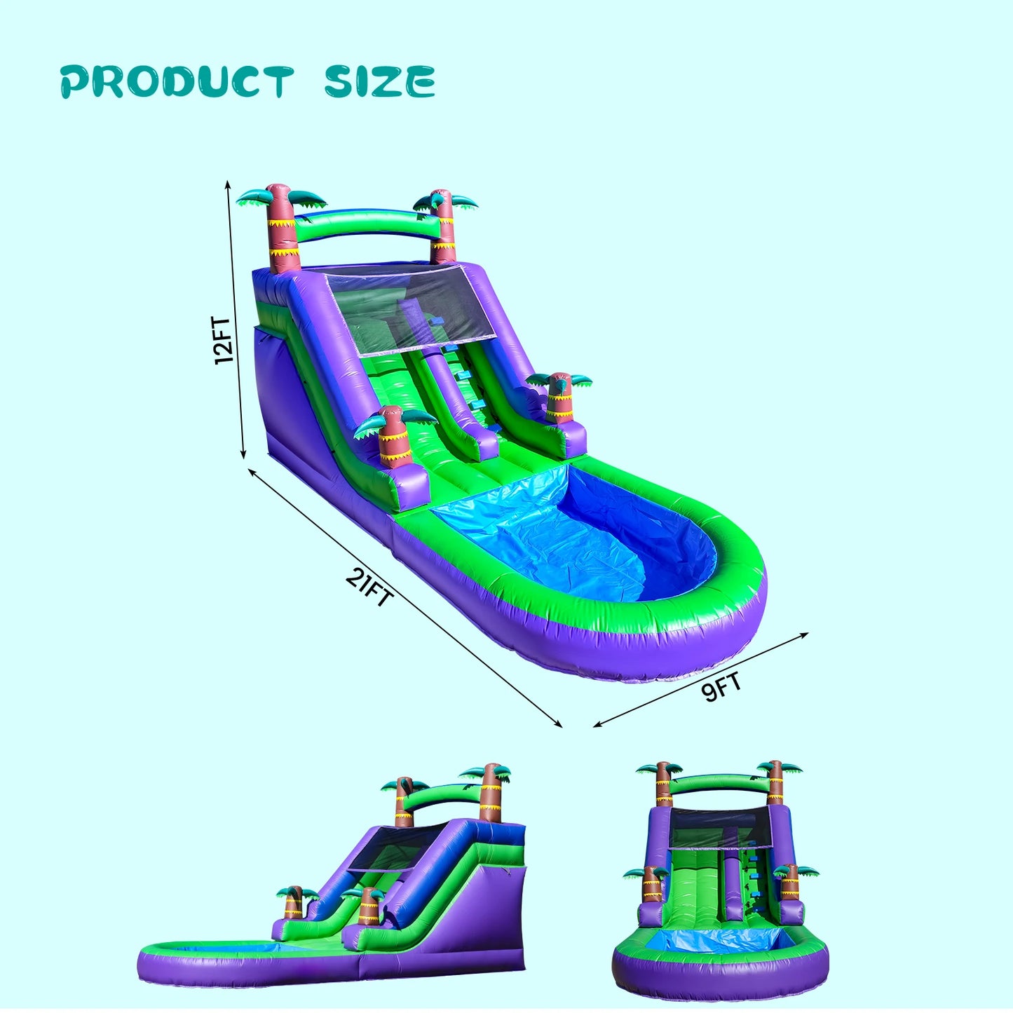 Children's Inflatable Water Slide for Backyard Fun