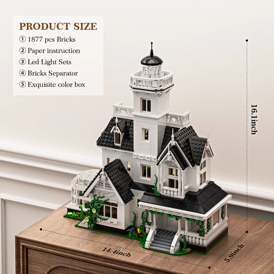 Magic House Blocks 1877 Architecture Model Kit For Adults