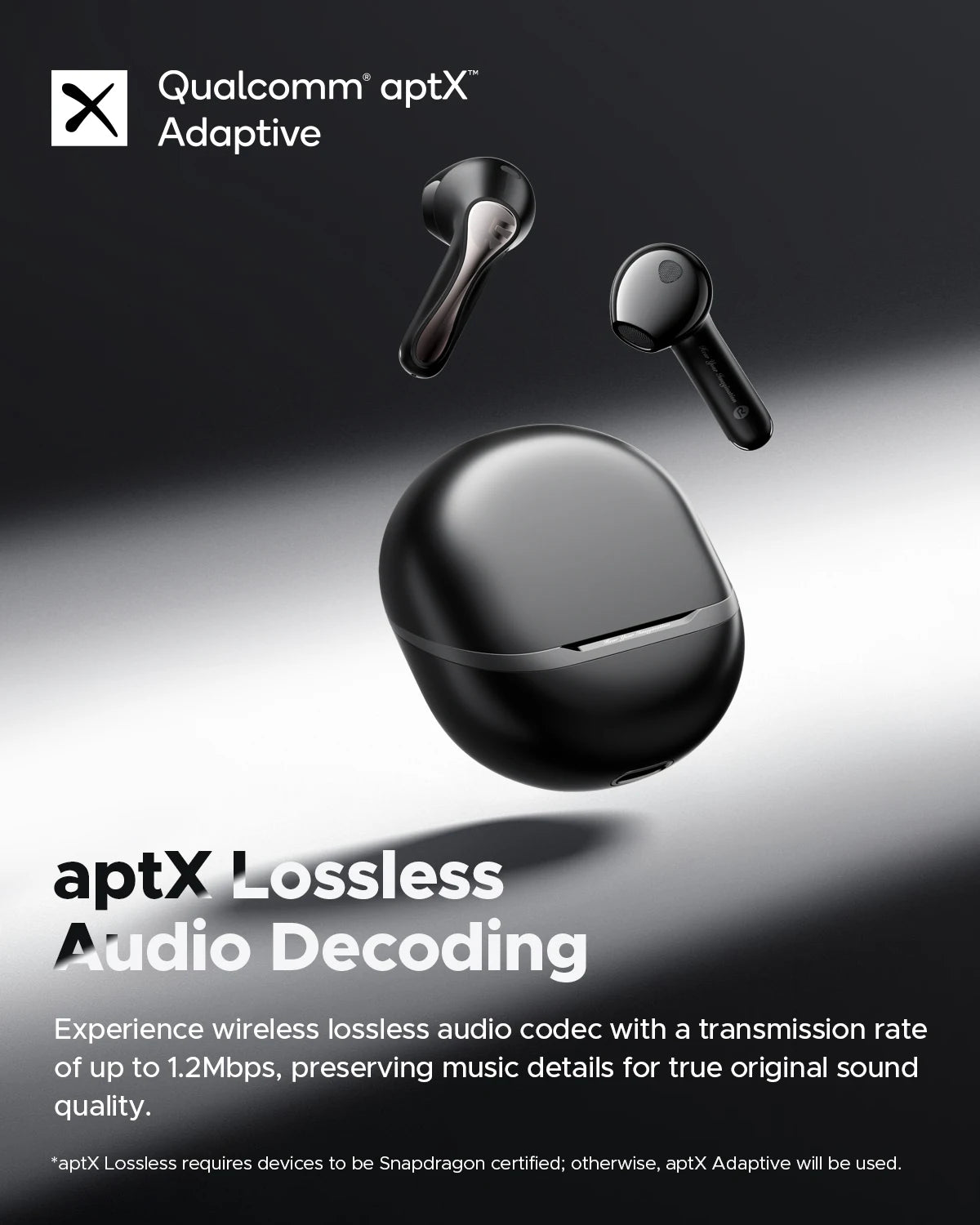 SoundPEATS Air5 ANC Earbuds with Hi-Res Audio Quality