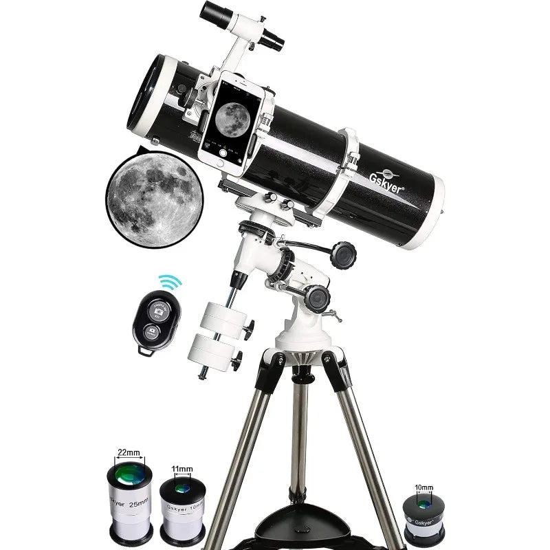YTYIN 130EQ Reflector Telescope for Night Sky Exploration
