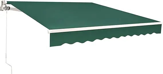 Manual Retractable Patio Awning for Stylish Outdoor Shade