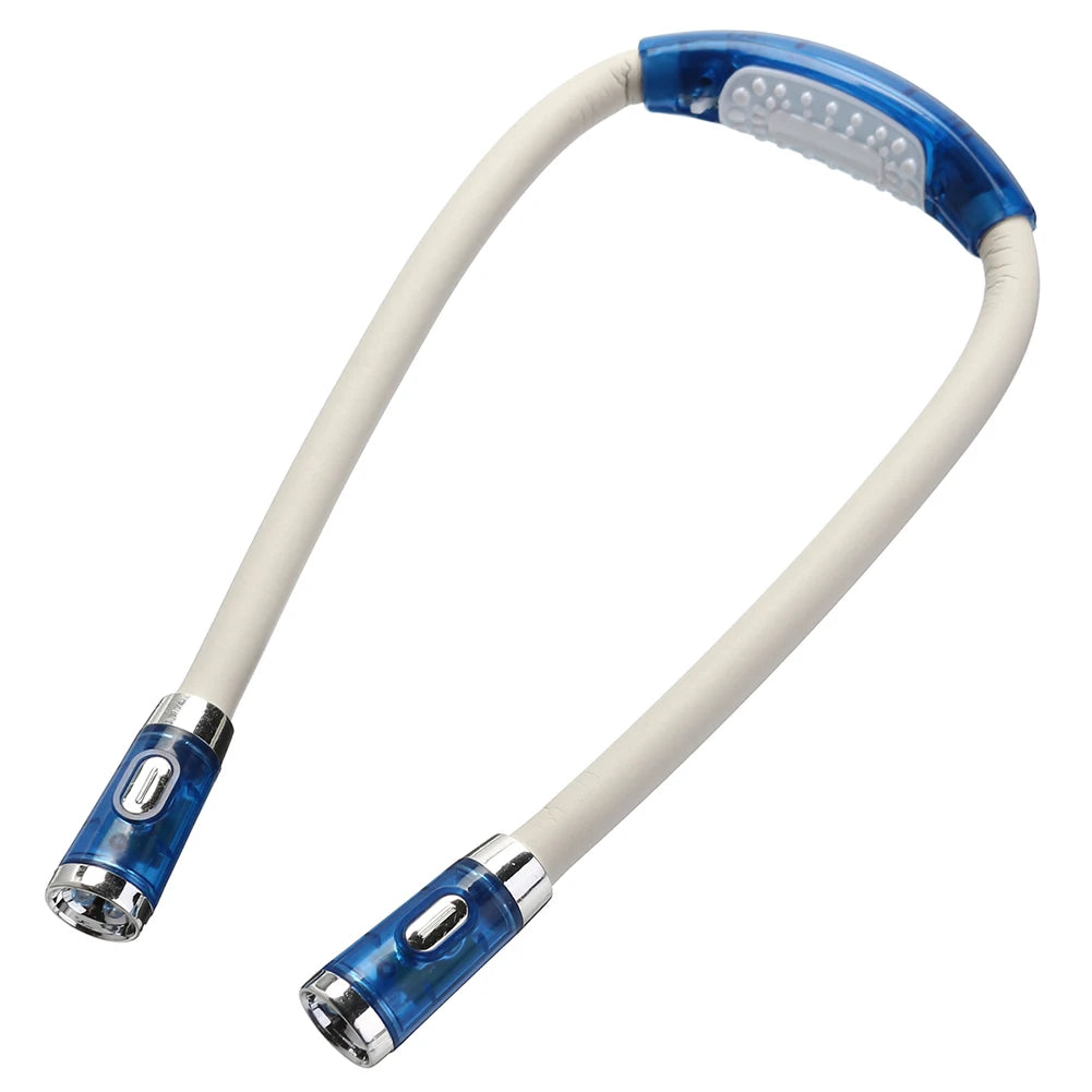 Flexible Neck LED Book Light With Handsfree Design