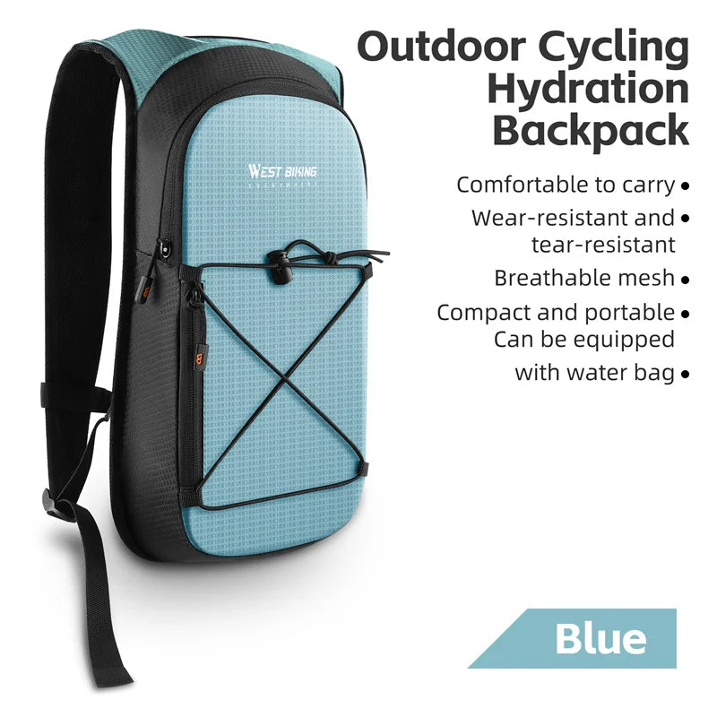 Cycling Backpack Hydration Pack 10L West Biking Outdoor