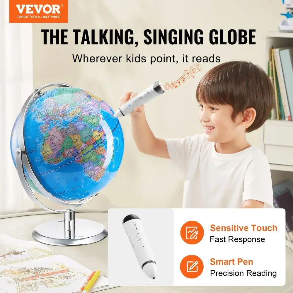 Interactive Globe For Kids With Smart Pen For Learning