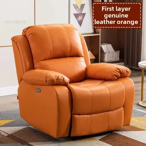 ComfortPro Multifunctional Reclining Sofa with Electric Rocking Feature