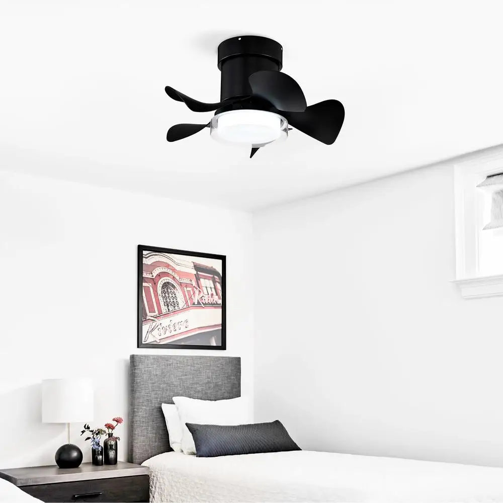 21 Inch Ceiling Fan With Light Low Noise Remote Control