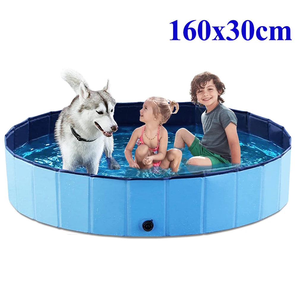 Petravel Durable Portable Dog Swimming Pool for Large Dogs