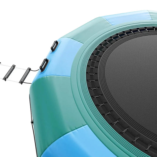 VEVOR Inflatable Water Bouncer with Electric Pump for Ultimate Fun