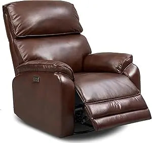 DAFIFY Oversized Swivel Rocker Recliner with Massage and USB Charging