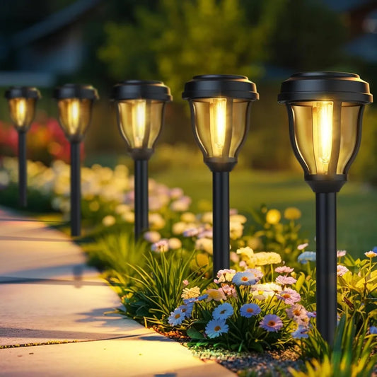 EcoBright Solar Pathway Lights for Effortless Outdoor Illumination
